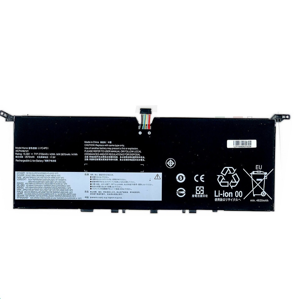 Batería para L17C4PE1 L17M4PE1 Lenovo Yoga S730-13IWL 5B10R32748(Compartido)
