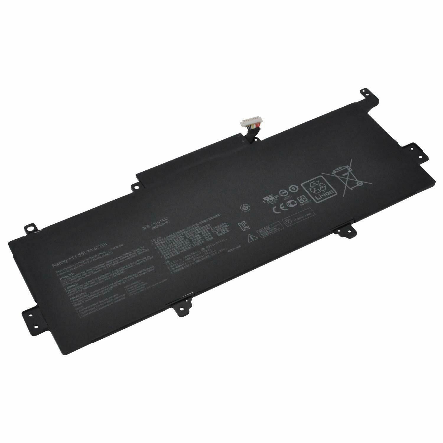 Batería para C31N1602 ASUS ZenBook UX330UA-1A UX330UA-1B UX330UA-1C (compatible)