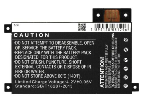 Batterie 3.7V Amazon D01200 DR-A014 Kindle touch 170-1056-00(compatible) - Haga un click en la imagen para cerrar