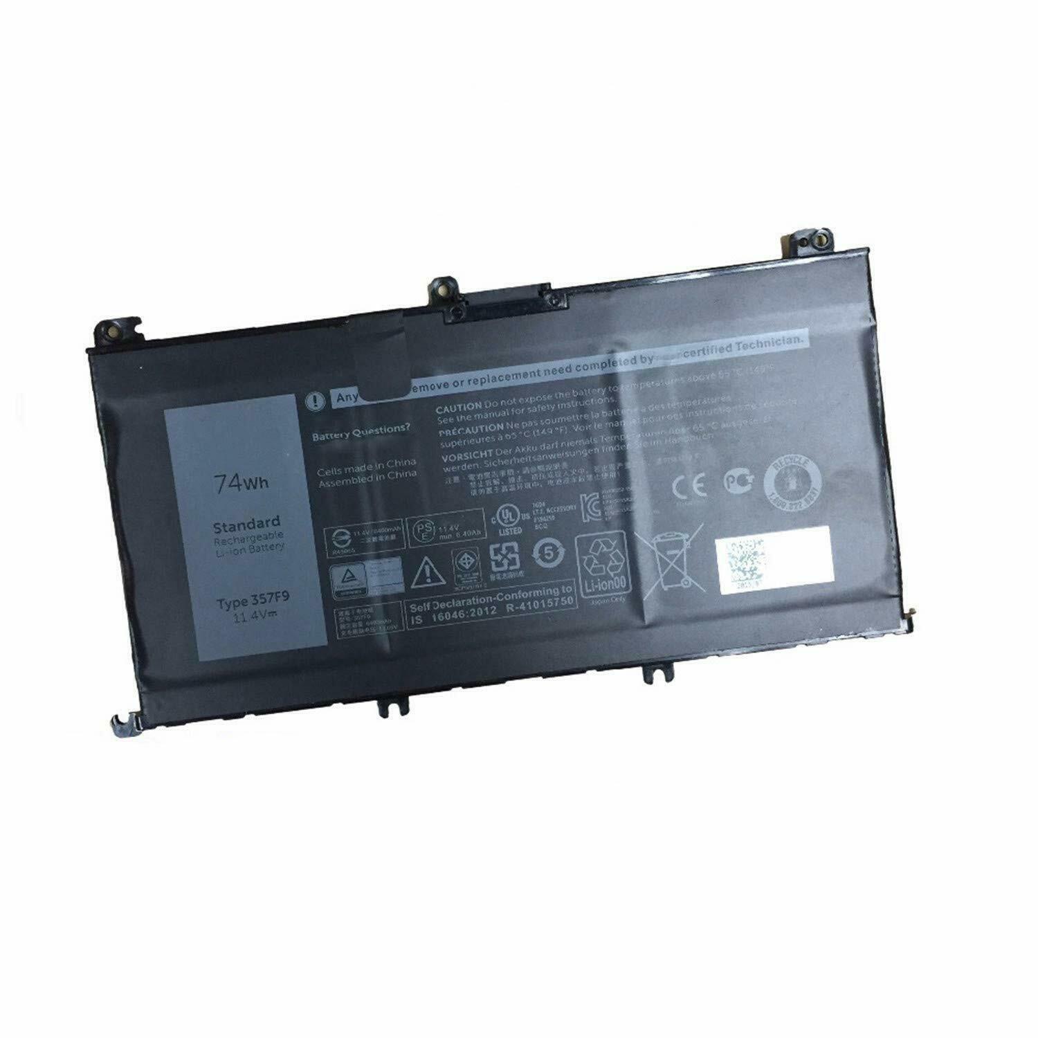 Batería para 357F9 71JF4 Dell Inspiron 15 7559 15 7000 7566 7567 P65F(compatible) - Haga un click en la imagen para cerrar