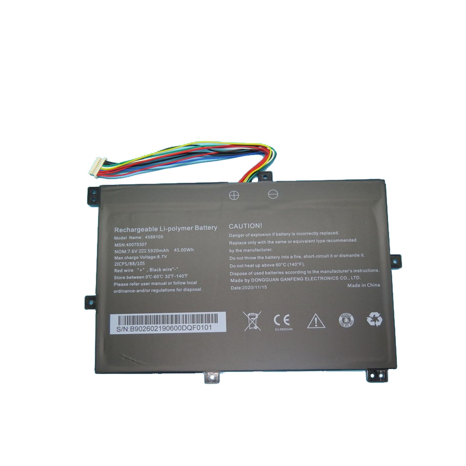 Batería para 4588105 40069191 MEDION CW140 Akoya S4401,S4402,s4402-md63410,S4403(compatible)