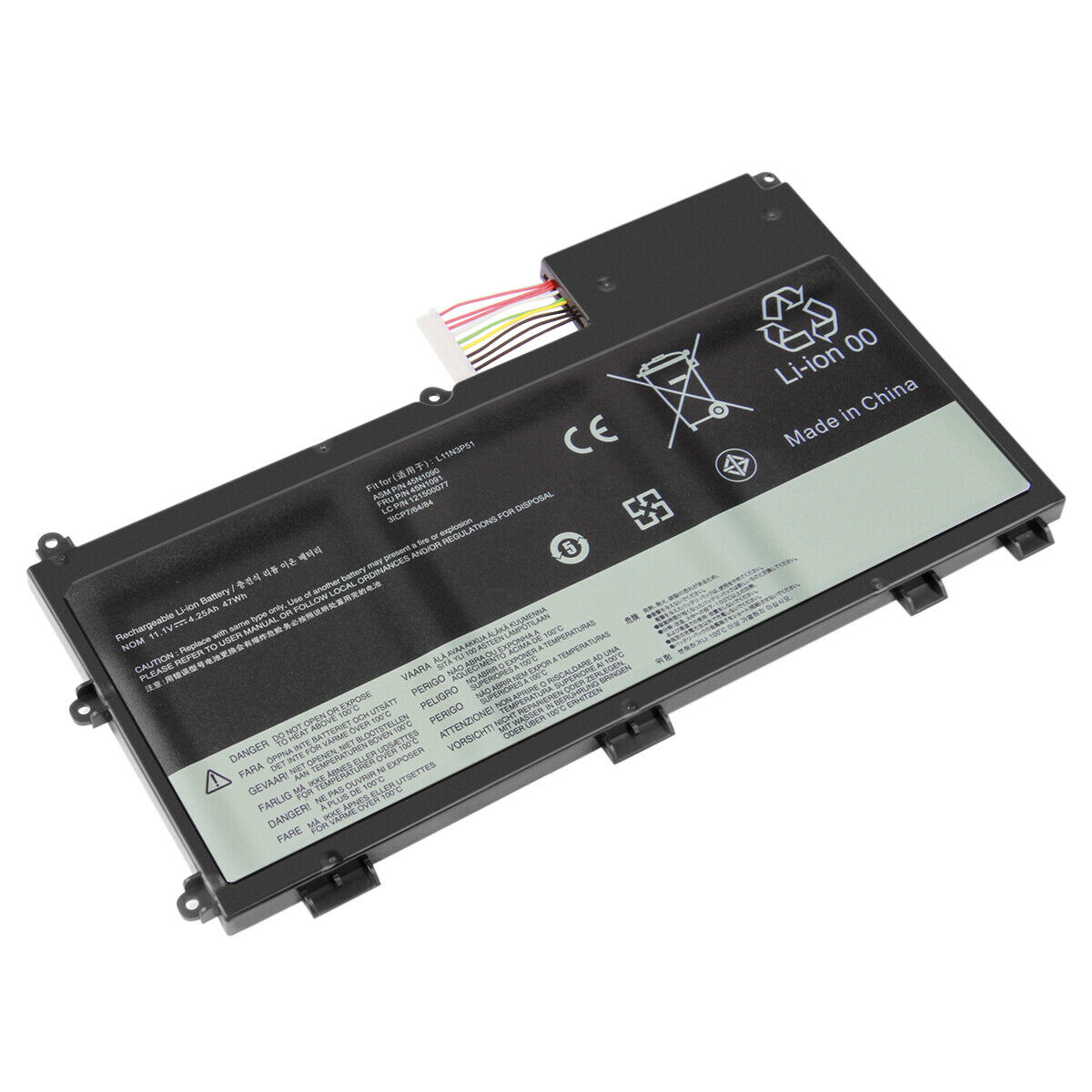 Batería para Lenovo L11n3p51, L11S3P51, L12l3p51(compatible)