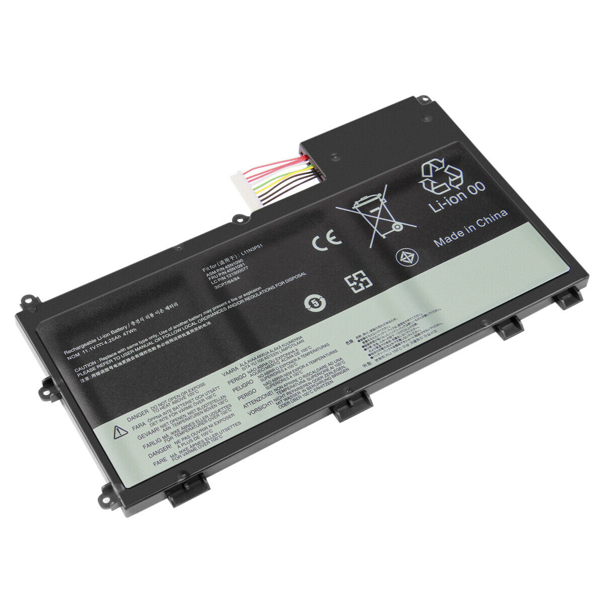 Batería para 4250mAh Lenovo ThinkPad T430U Ultrabook L11S3P51(compatible) - Haga un click en la imagen para cerrar