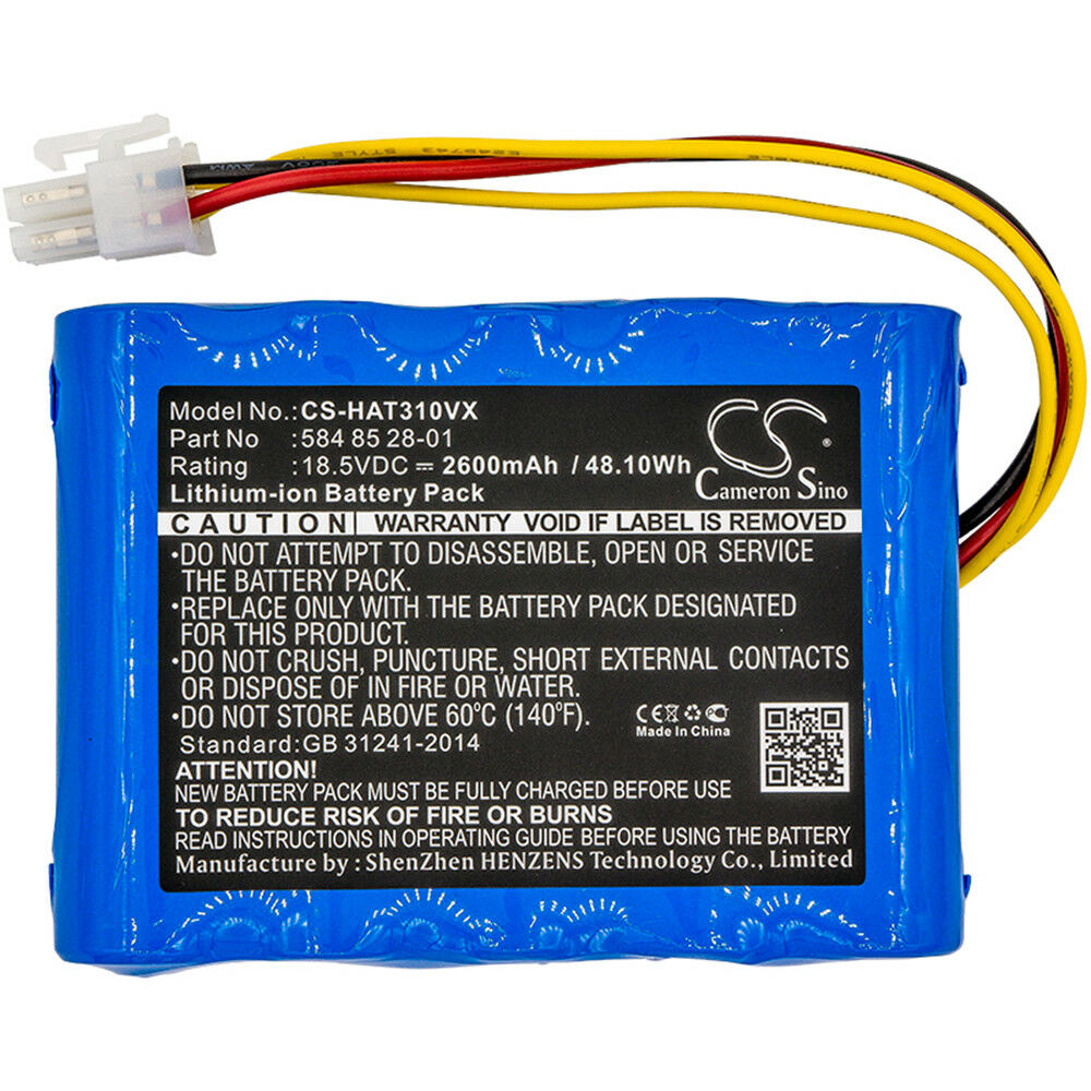 Batería 18,5V Li-Ion Gardena Sileno City 250 -584 82 28-02,2600mAh(compatible)