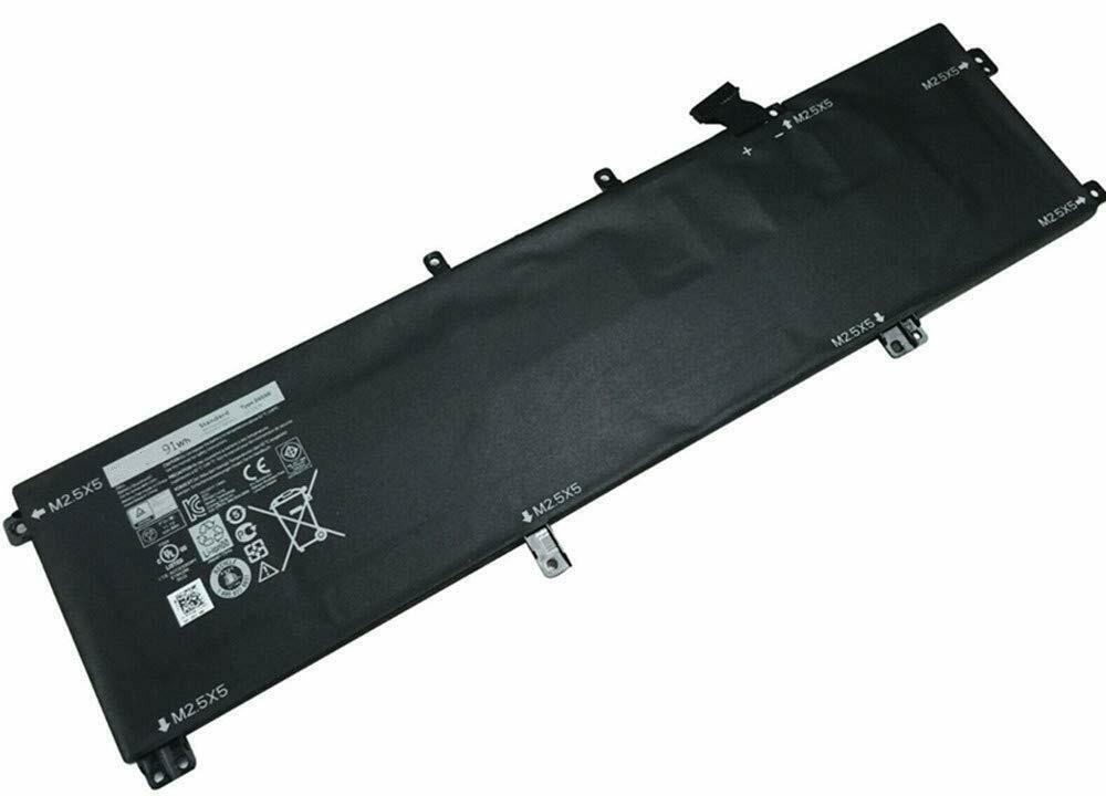 Batería para 7D1WJ 245RR H76MV DELL XPS 15 9530 Precision M3800(compatible)