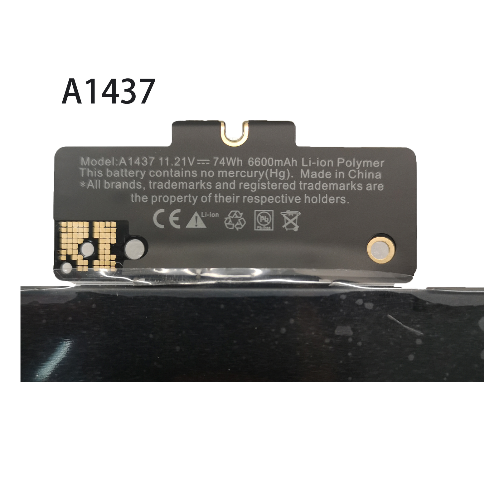 Batería para Apple MacBook Pro 13 A1425 A1437 (Late 2012, Early 2013)(compatible) - Haga un click en la imagen para cerrar