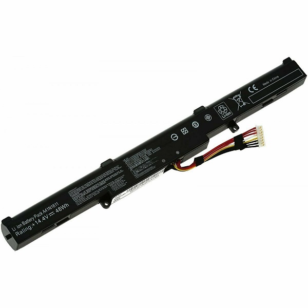 Batería para ASUS ROG G553VW,GL543VD,ROG GL553, GL553VW,GL742VW,GL752VW A41N1611 A41LP4Q (Compartido) - Haga un click en la imagen para cerrar