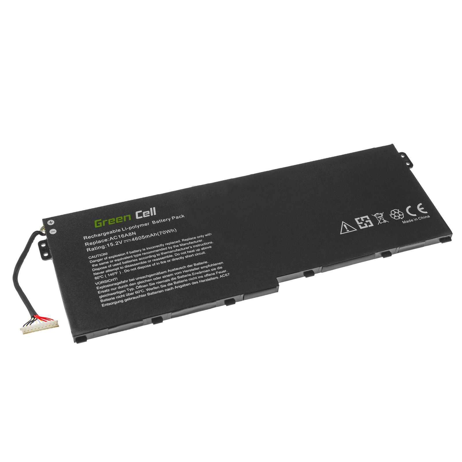 Batería para AC16A8N Acer Aspire V15 Nitro BE V17 Nitro BE VN7-793G 15.2V(compatible)