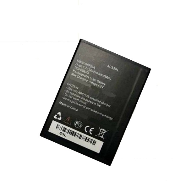 Batería AC55PL BSF03A ARCHOS 55 PLATINUM Handy Smartphone 2400mah(compatible)