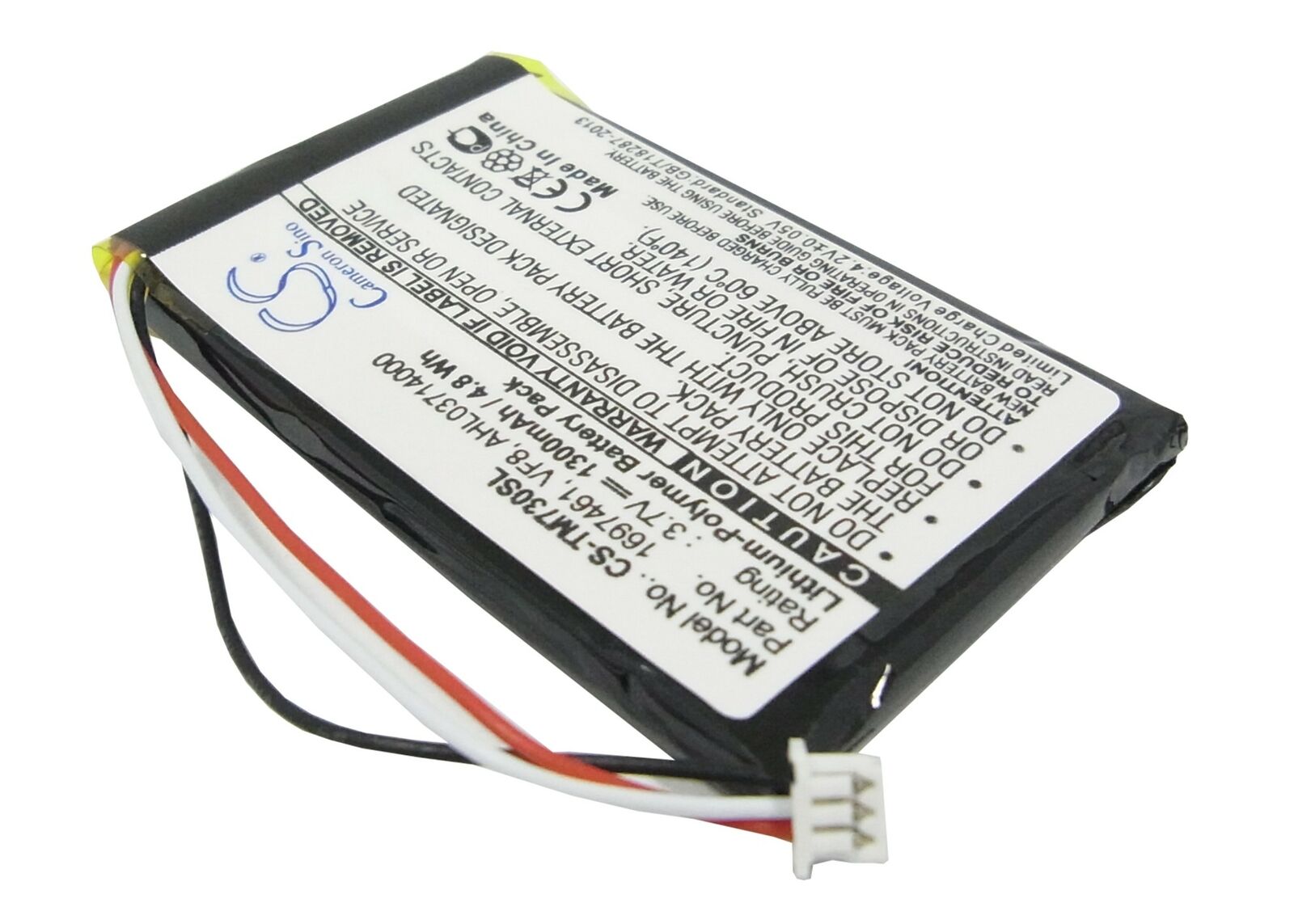 Batería TomTom 630T 1697461 VF8 AHL03714000 1300mAh(compatible)