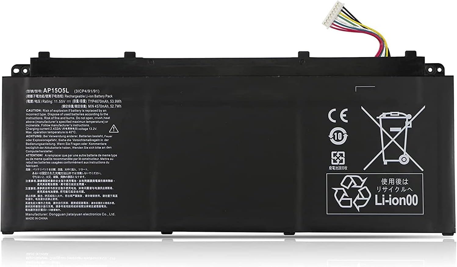 Batería para Acer Aspire S 13 S5-371 S5-371T Swift 1 SF114-32 Swift 5 SF514-51(compatible)