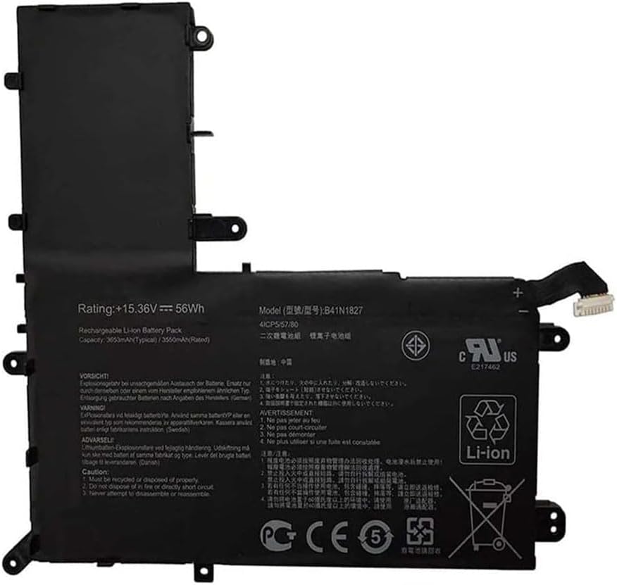 Batería para B41N1827 Asus ZenBook Flip 15 UX562 UX562F UX562FA UX562FAC B41BmE1(Compartido)
