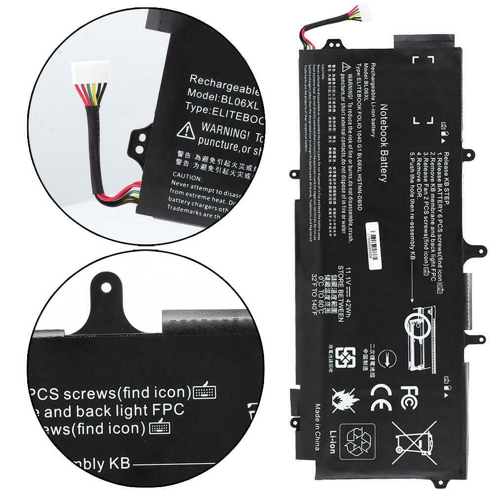 Batería para HP BL06042XL,BL06XL,HSTNN-DB5D,HSTNN-IB5D,HSTNN-W02C,BLO6XL(compatible) - Haga un click en la imagen para cerrar