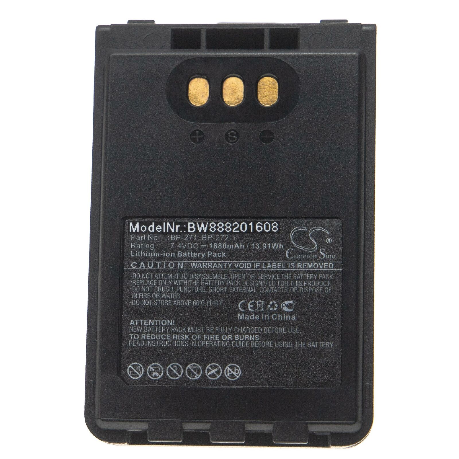 Batterie ICOM ID-31A, ID-31E, ID-51A, ID-51E, BP-271, BP-272Li(compatible) - Haga un click en la imagen para cerrar