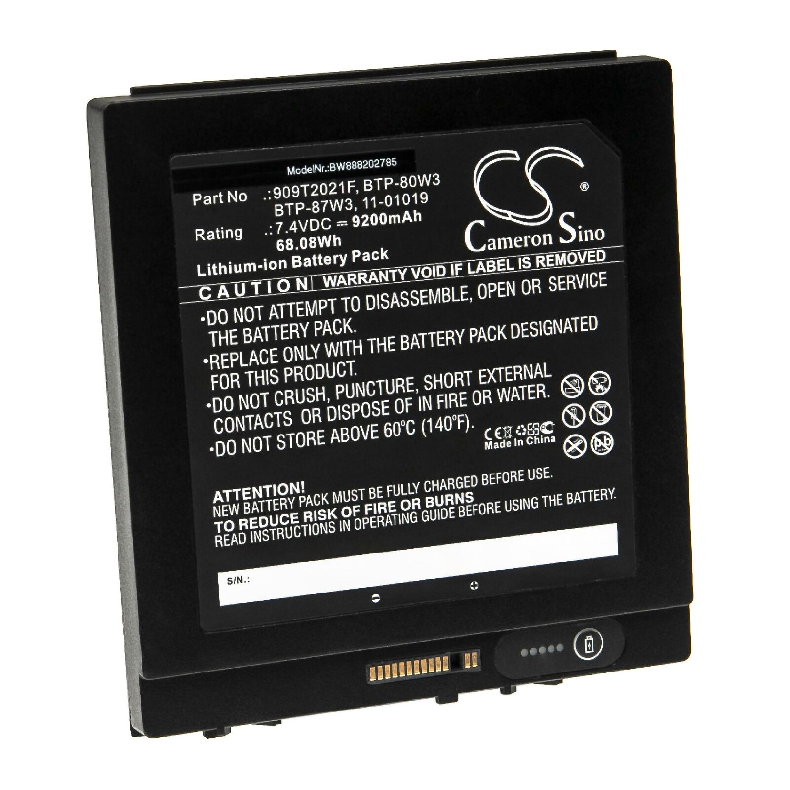 Batería 909T2021F Xplore iX104 Tablet PC Serie BTP-80W3 BTP-87W3 11-01019(compatible)