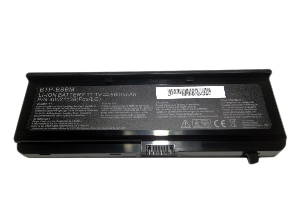 Batería para Medion WAM2030 WAM2040 WAM2070 BTP-BTBM 4002265(compatible)