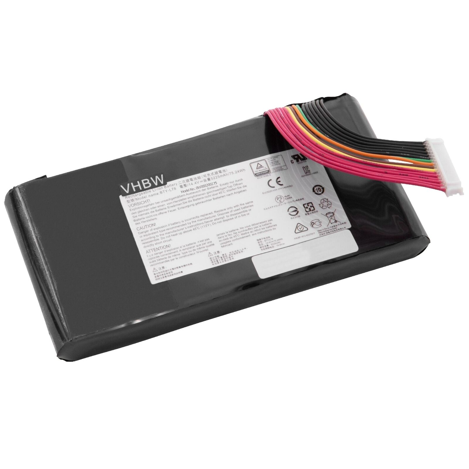 Batería para BTY-L78 MSI GT80 2QE-035CN GT80S GT73 GT73VR GT83 6RE-026CN GT83 GT83VR(compatible) - Haga un click en la imagen para cerrar