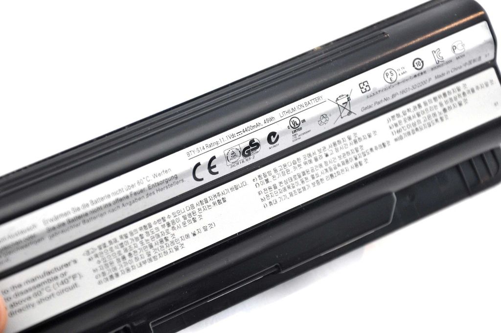 Batería para MSI Megabook CR650 CX650 FR400 FR600 FR620 FR700 BTY-S14 BTY-S15(compatible)