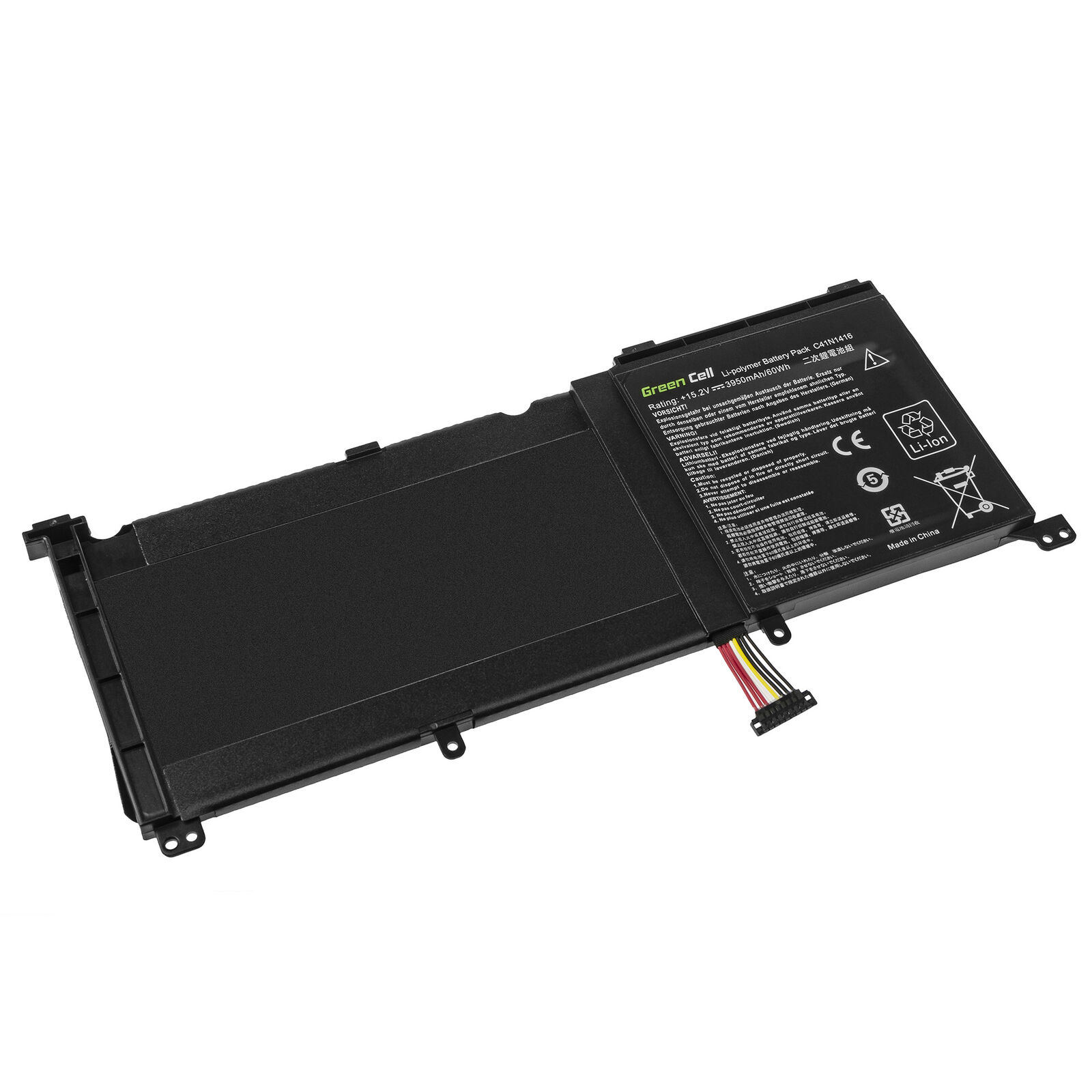 Batería para C41N1416 Asus ZenBook Pro G501 G501J G501VW N501L UX501J 3950mAh(compatible)