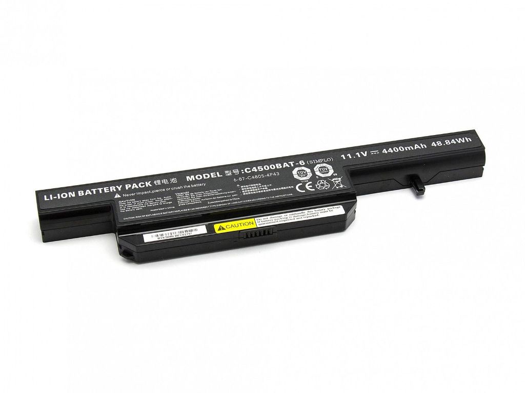 Batería para C4500BAT-6 for Clevo & Hi-Grade& Pcspecialist Optimus&ChiliGREEN laptop(compatible)