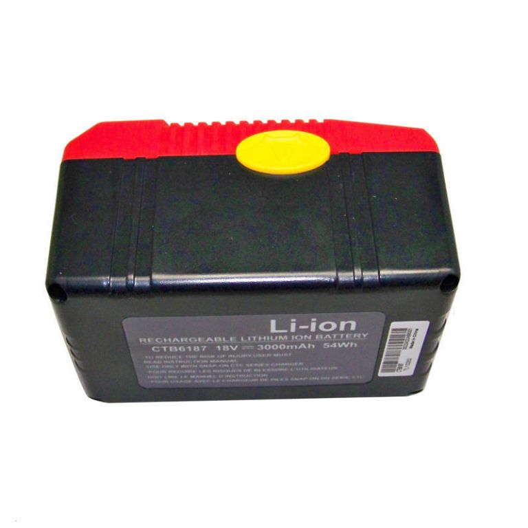 Batería Snap on CTB6187 CTB6185 CTB4187 CTB4185 Lithium-Ion 18V 3.0Ah(compatible)