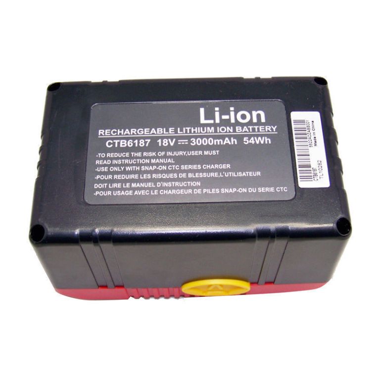 Batería Snap on CTB6187 CTB6185 CTB4187 CTB4185 Lithium-Ion 18V 3.0Ah(compatible)