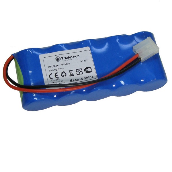 Batería 6V 4500mAh Ni-MH Bosch Somfy BD5000 BD6000 E-BRLX620-1-NC(compatible) - Haga un click en la imagen para cerrar