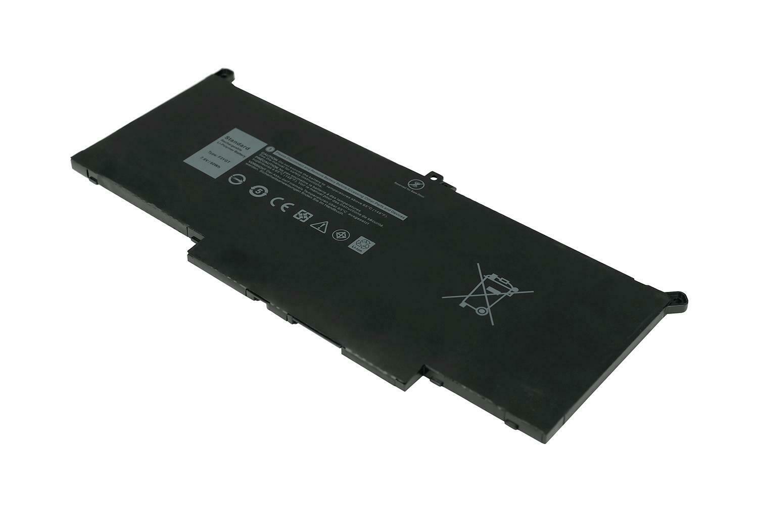 Batería para MYJ96 F3YGT 2X39G Dell Latitude E7290 E7390 E7490 7480 7000(compatible)