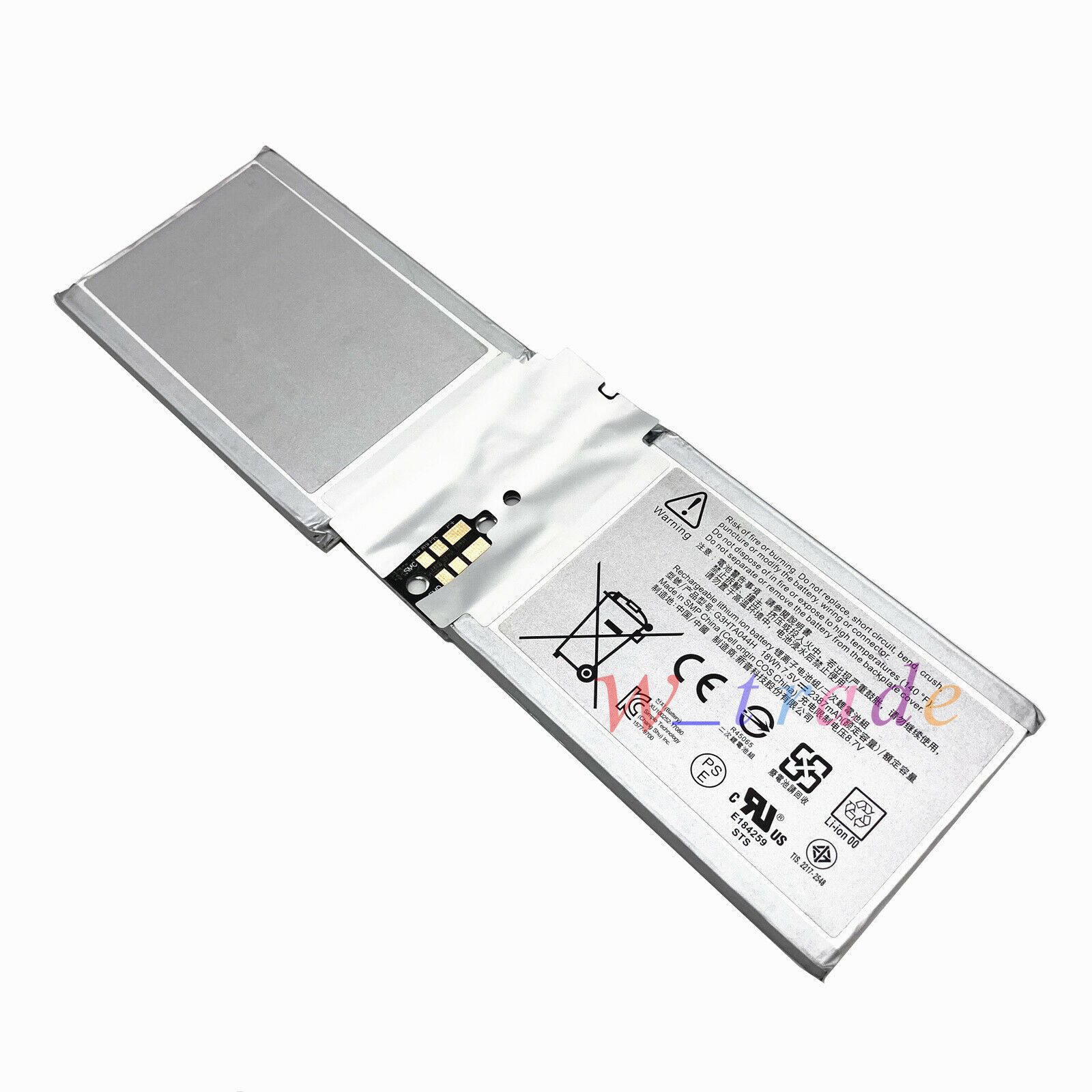 Batería para G3HTA044H G3HTA020H Microsoft Surface Book 1 2 CR7-00005 CR7-00007(compatible)