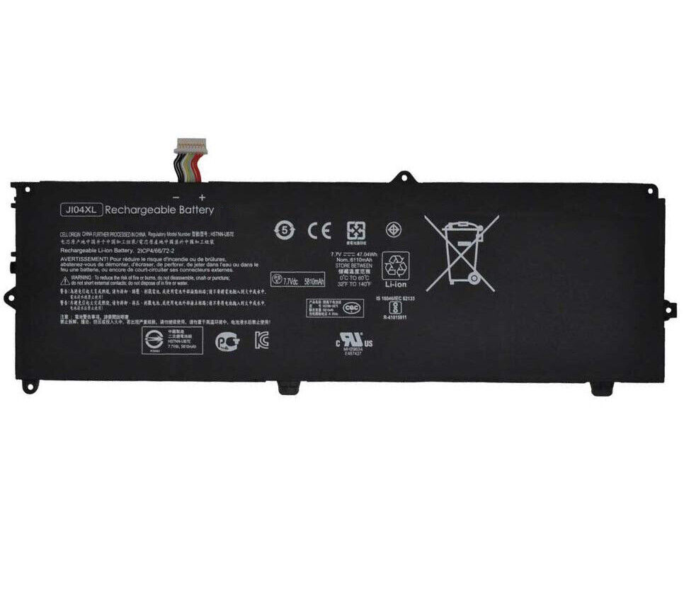 Batería para JI04XL HP Elite x2 1012 G2 901247-855 901307-541 HSTNN-DB8I(compatible)