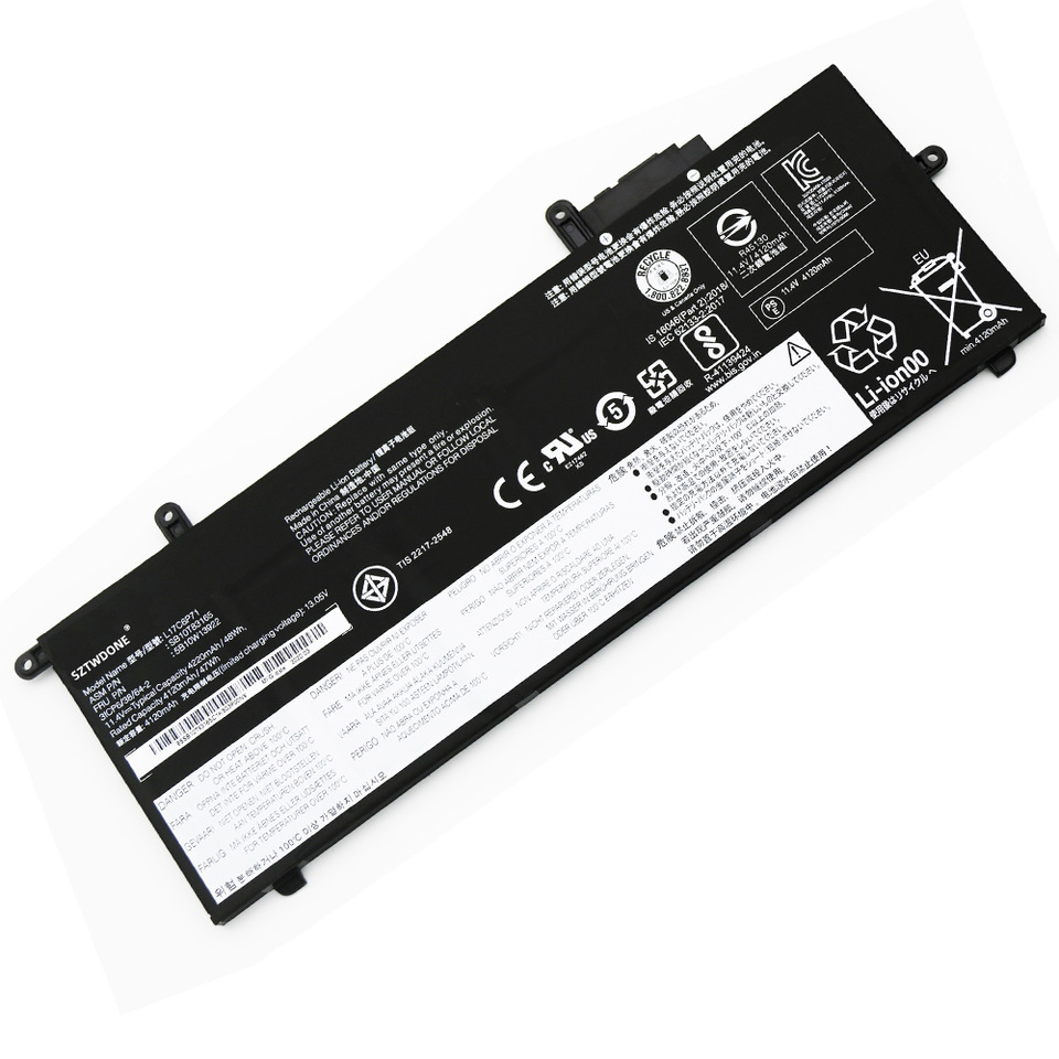 Batería para Lenovo 01AV472 L17C6P71 SB10K97619 L17L6P71 SB10K97617 01AV470 (compatible)