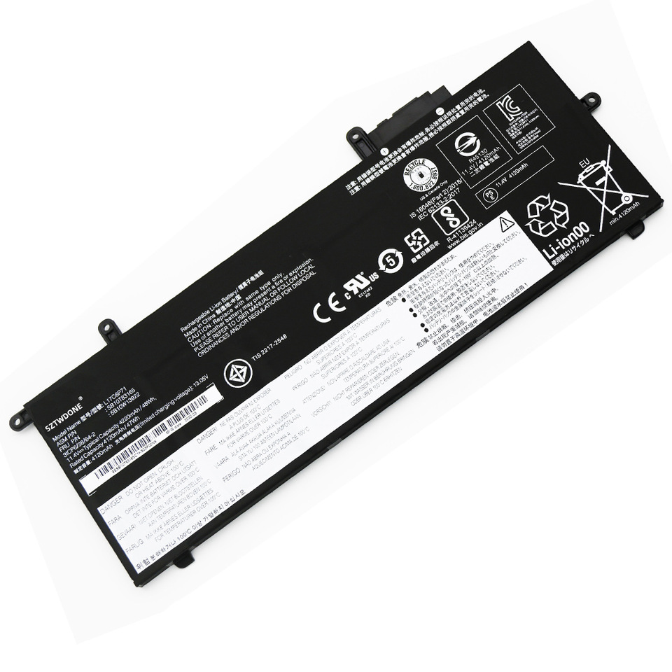 Batería para Lenovo 01AV472 L17C6P71 SB10K97619 L17L6P71 SB10K97617 01AV470 (compatible) - Haga un click en la imagen para cerrar