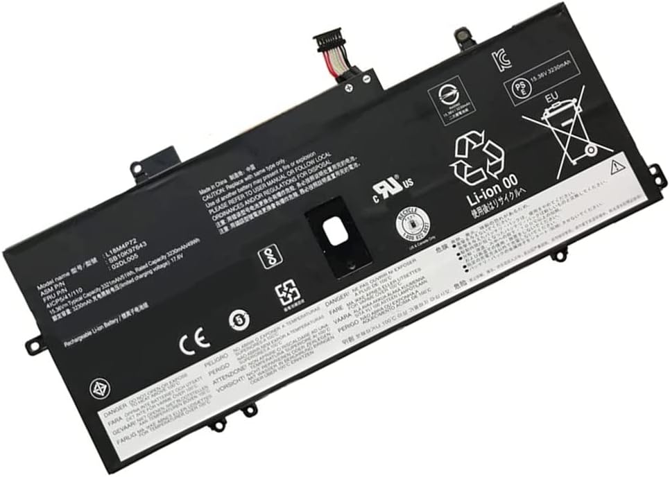 Batería para L18C4P71 Lenovo ThinkPad X1 Yoga 2019 2020 4th 5th Gen ThinkPad X1 Carbon 2019 2020 7th 8th Gen 20QD 20QE (imagen para) Batería para L18C4P71 Lenovo ThinkPad X1 Yoga 2019 2020 4th 5th Gen ThinkPad X1 Carbon 2019 2020 7th 8th Gen 20QD 20QE