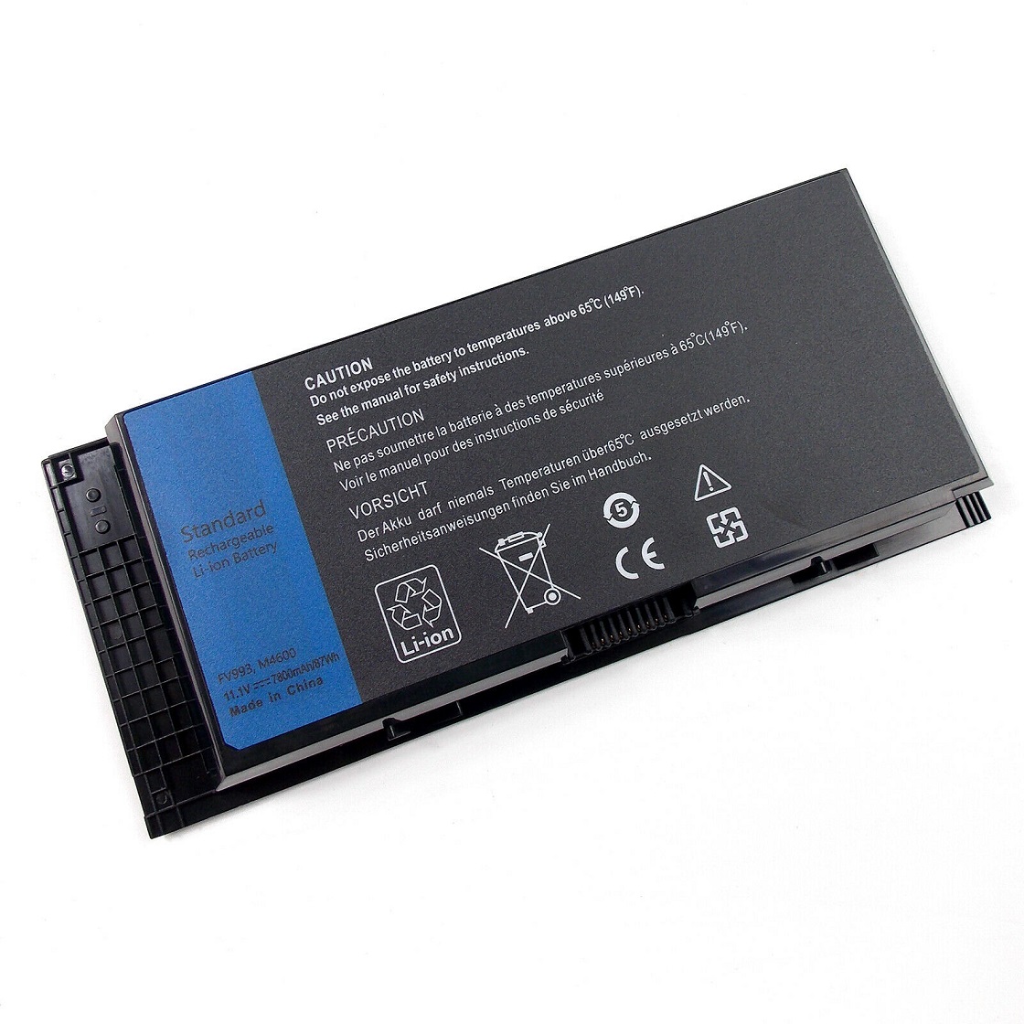 Batería para 7800mAh FV993 R7PND X57F1 Dell Precision M4600 M4700 M6600 M4800 M6800(compatible)