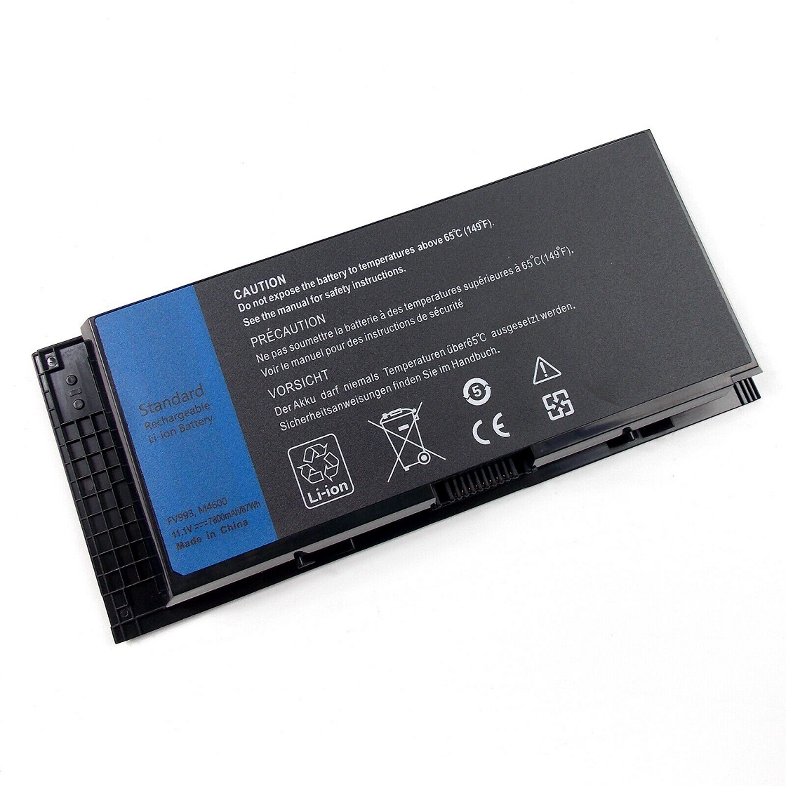 Batería para 7800mAh FV993 R7PND X57F1 Dell Precision M4600 M4700 M6600 M4800 M6800(compatible) - Haga un click en la imagen para cerrar