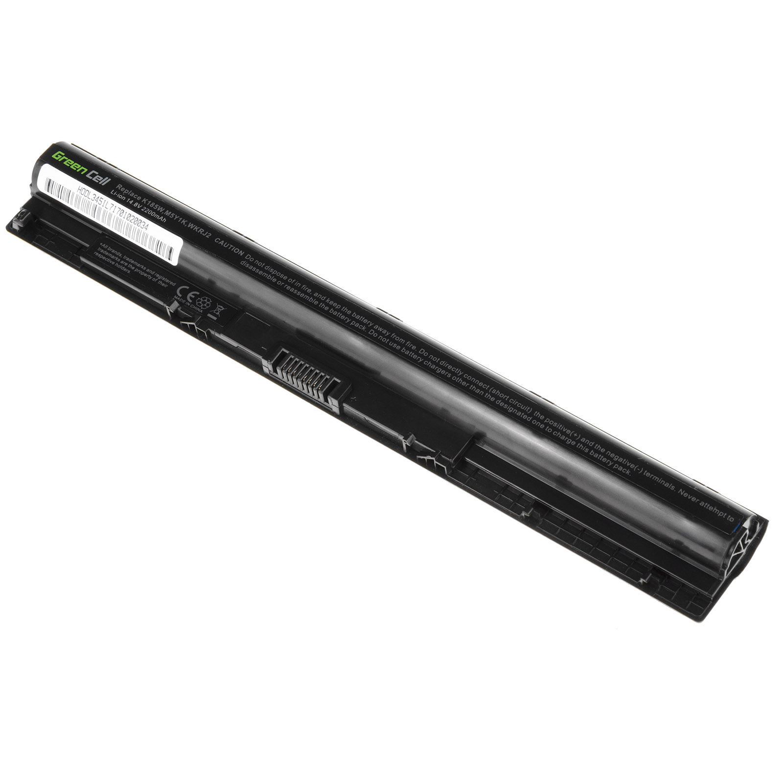 Batería para DELL GXVJ3 HD4J0 K185W M5Y1K WKRJ2 453-BBBR(compatible)