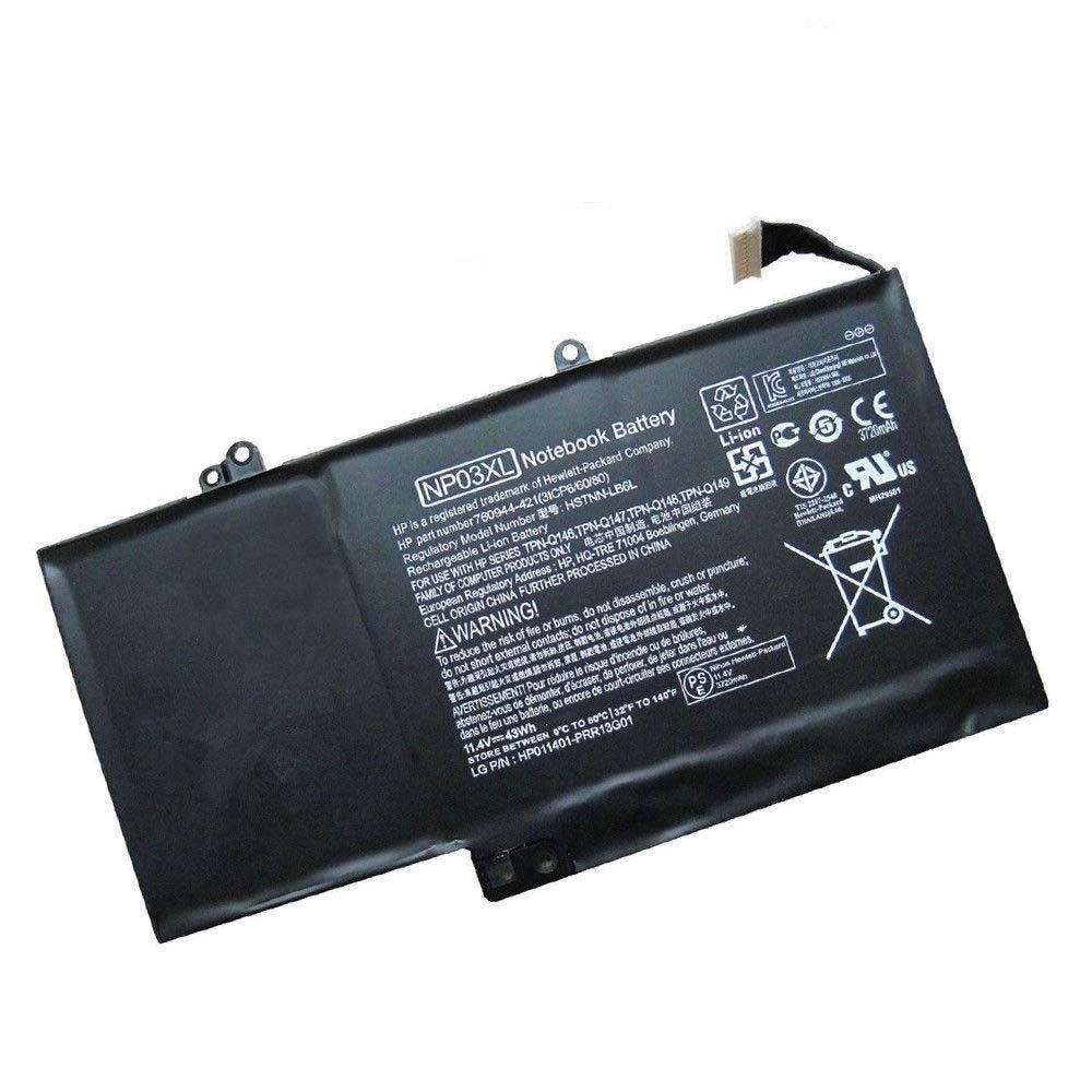 Batería para NP03XL HP Envy X360 HSTNN-LB6L 15-U010DX 13-A010DX TPN-Q146(compatible)