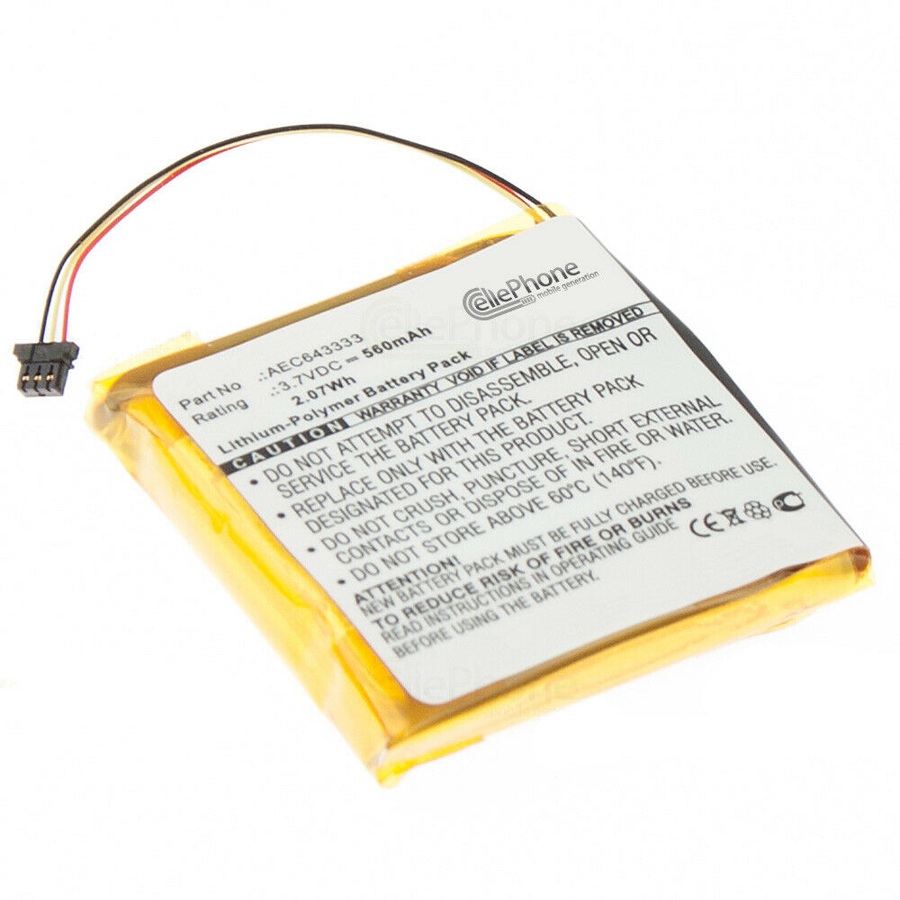 Batterie 3,7V Li-Poly Beats Studio 2.0 - 3.0 AEC64333 PA-BT05 560mAh(compatible) - Haga un click en la imagen para cerrar