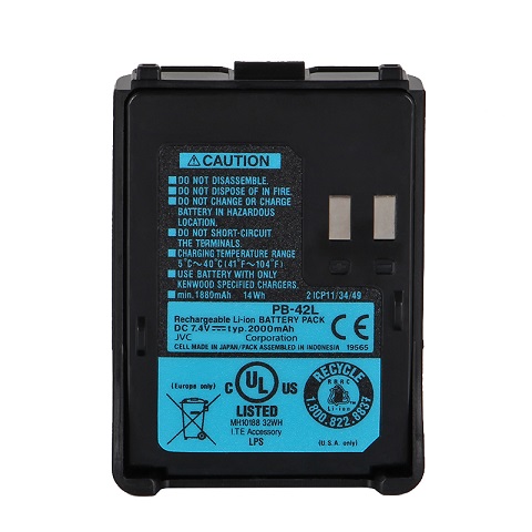 Batterie Kenwood PB-42,PB-42L,PB-42Li TH-F6A,TH-F6E,TH-F7,TH-F7A(compatible)