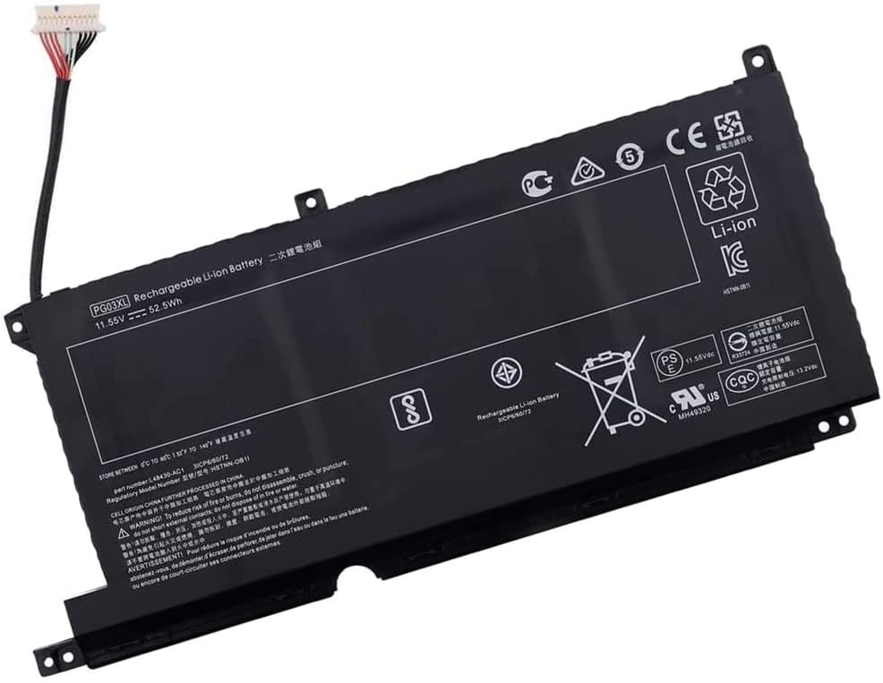 Batería para PG03XL HSTNN-DB9G HP Pavilion Gaming 15-DK0020TX DK0021TX DK0131TX HSTNN-DB9G (compatible)