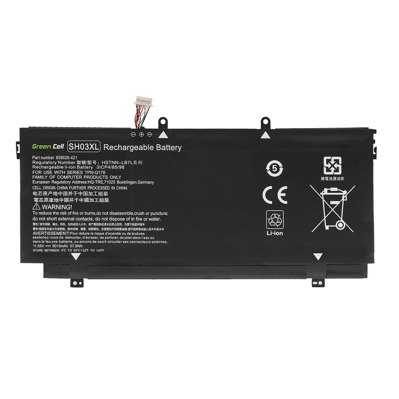 Batería para HP Spectre x360 13-AC021TU 13-AC022NB 13-AC022NF 13-AC022TU(compatible)