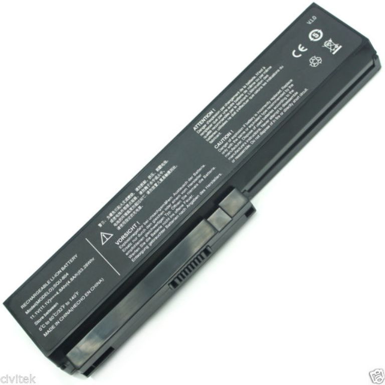 Batería para Gigabyte w576v SQU-807 SW8-3S4400-B1B1 3UR18650-2-T0188(compatible)
