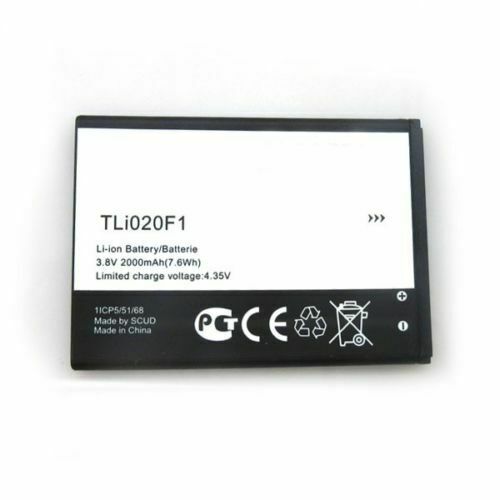 Batería ALCATEL TLI020F1/ F7 VODAFONE SMART TURBO 7 PIXI 4 (5) OT U5 2000mAh(compatible)