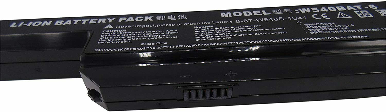 Batería para W540BAT-6 CLEVO W55EU Aquado M1519 Terra 1529h W550EU W550SU(compatible) - Haga un click en la imagen para cerrar