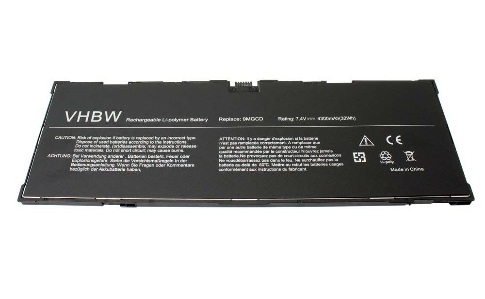 Batería para 7.4V Dell 9MGCD XMFY3 0XMFY3 XMFV3 312-1453 VYP88 T8NH4 0T8NH4(compatible)